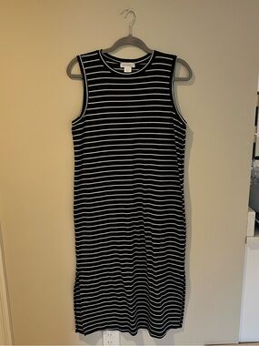Cynthia Rowley striped midi dress